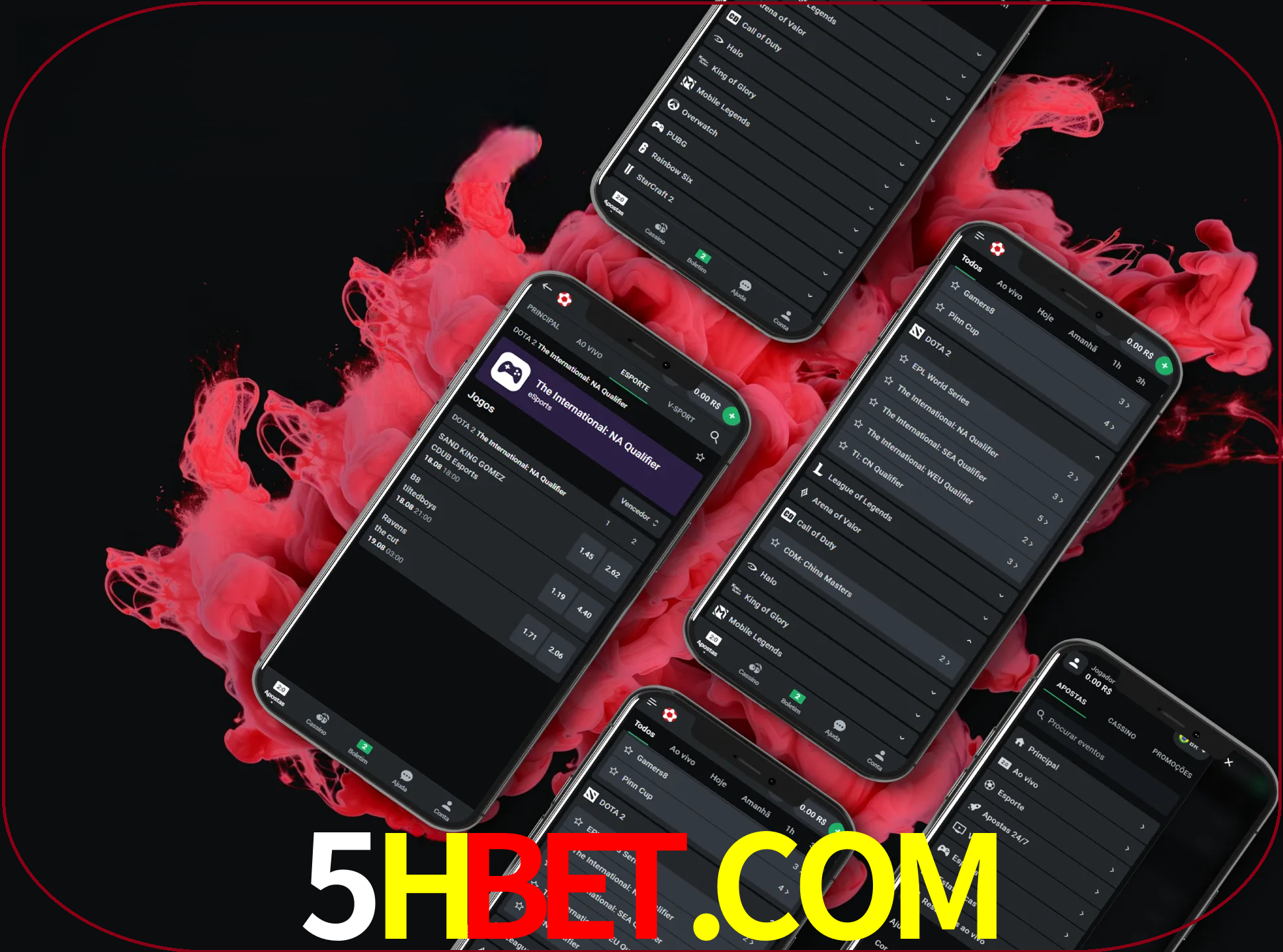 Se o seu smartphone não for compatível com a aplicação, esta opção do 5hbet ajudá-lo-á a desfrutar do jogo.