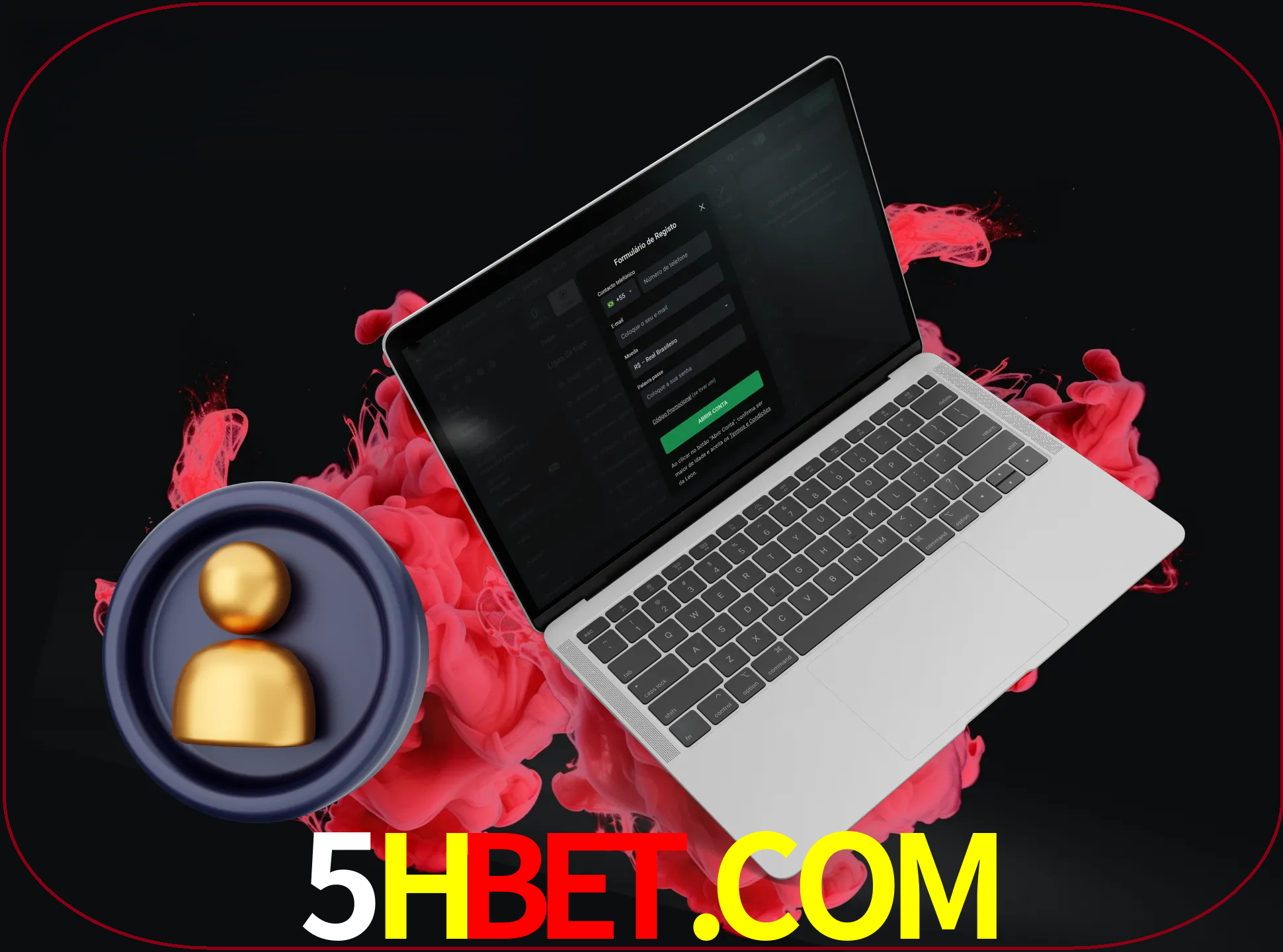 No cabeçalho do site 5hbet, clique no botão que o levará a um formulário especial onde terá de introduzir as suas informações actuais.