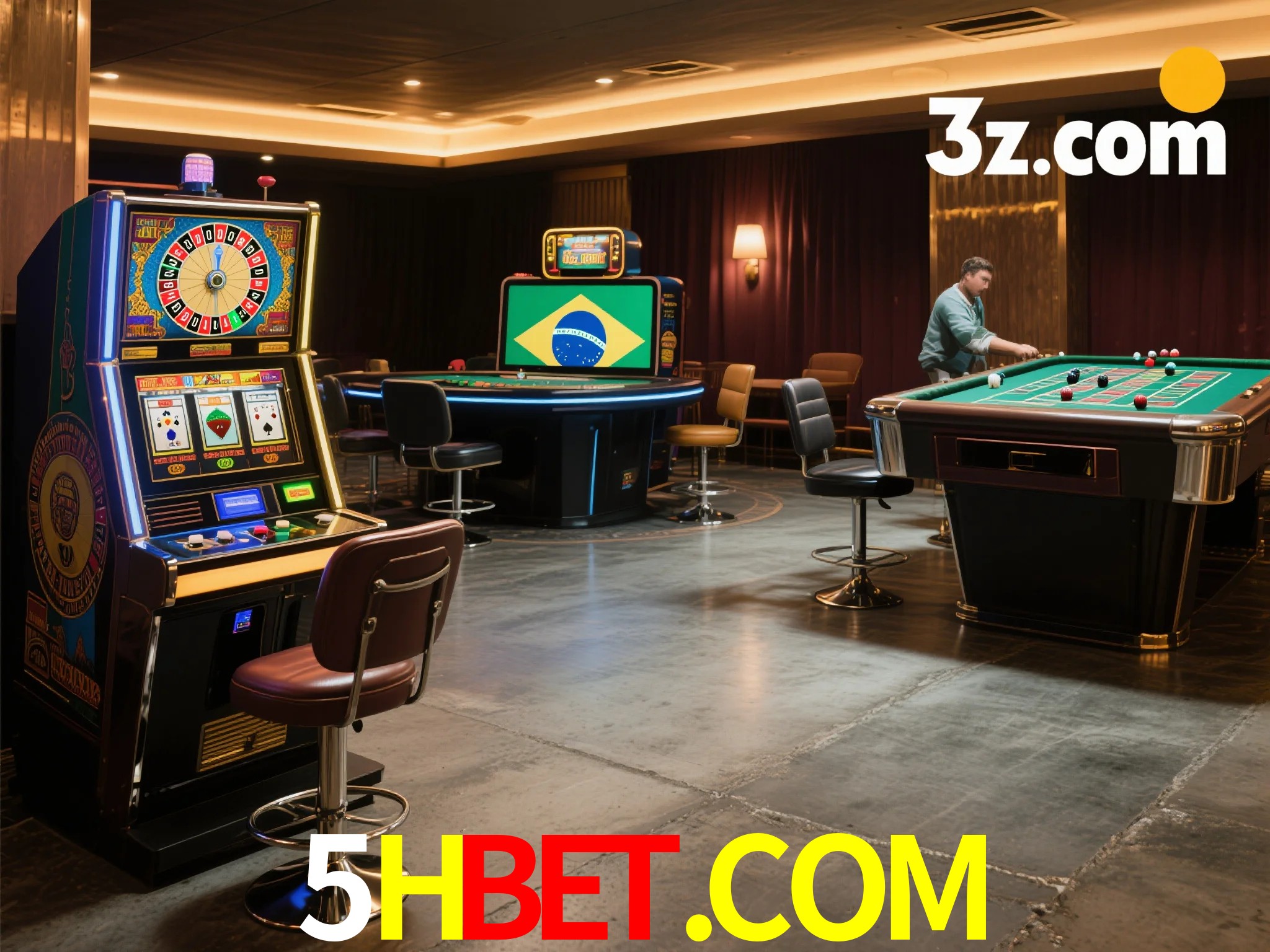 Depositar dinheiro para jogar jogos de cassino.