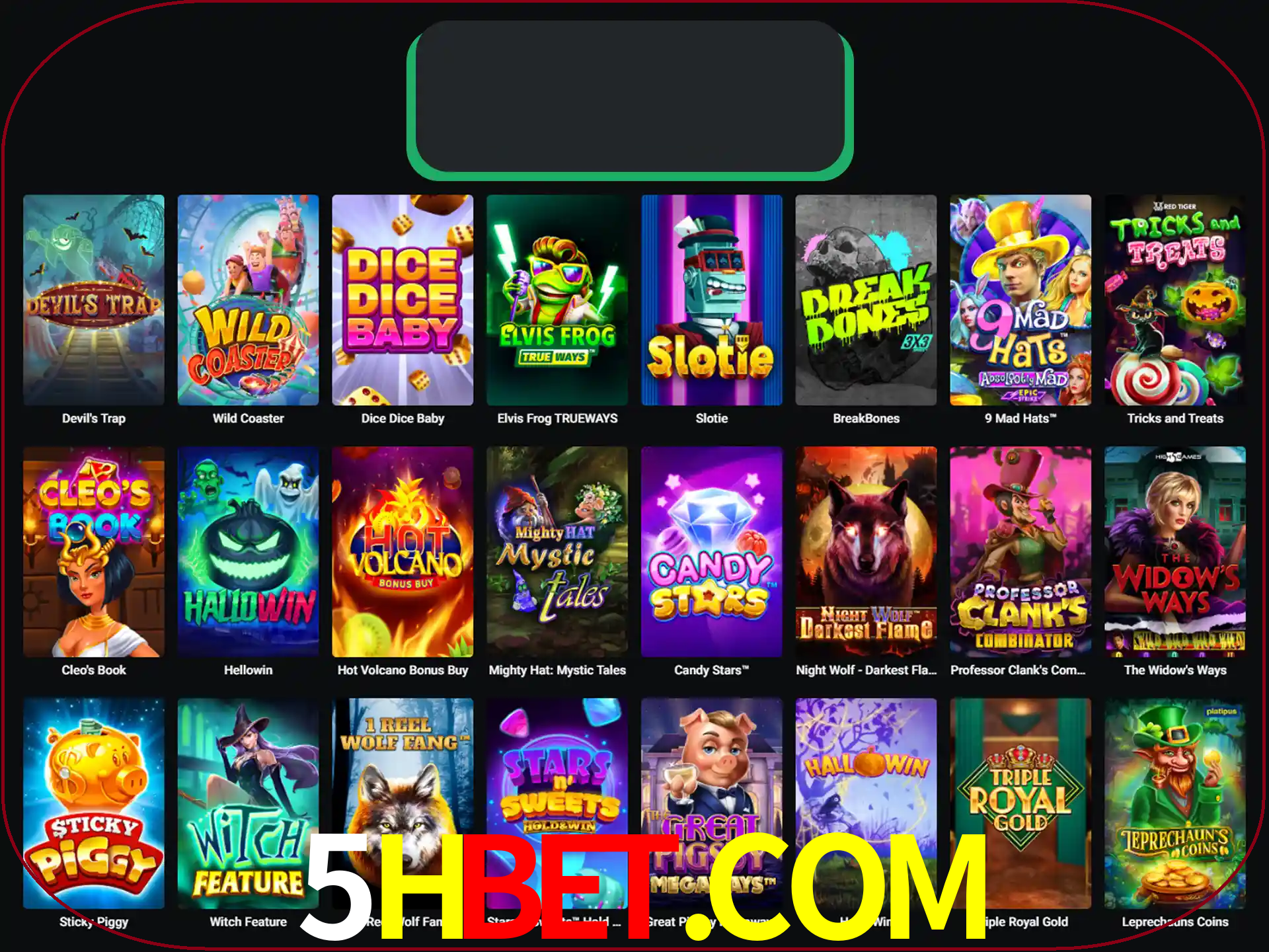 Procure por seus amados jogos de slot.